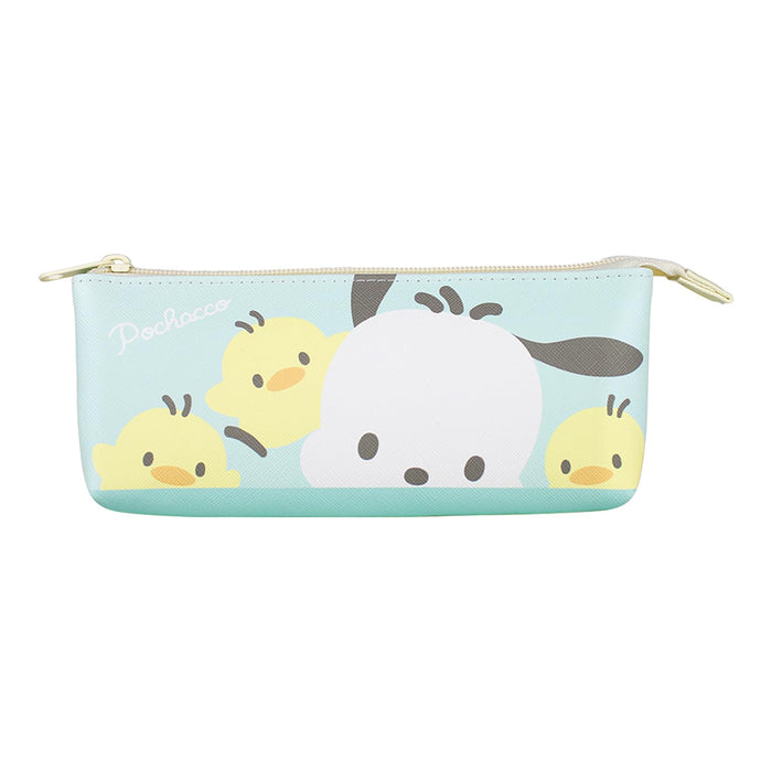 T&S Factory Sanrio Characters Double-Sided Pouch Green Yellow Sr-5544075Gy | Japan