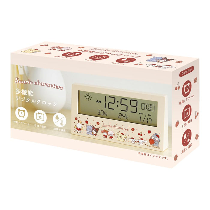 T's Factory Sanrio Digital Clock Friends Memory SR-5520445FM