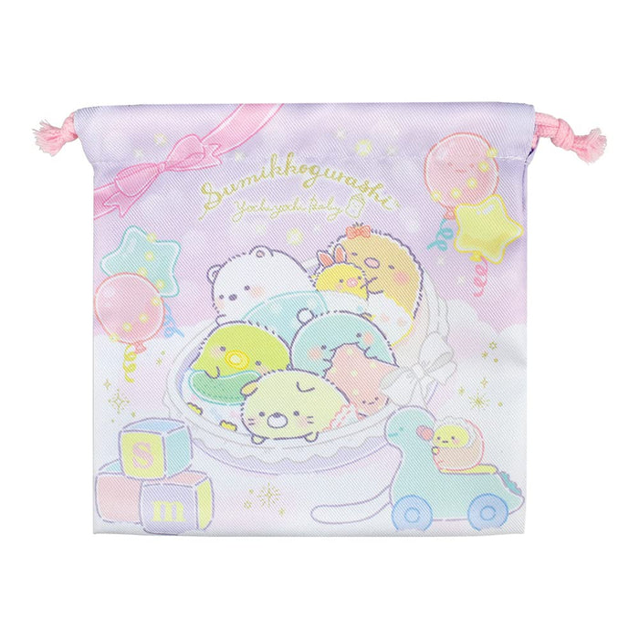 T&S Factory Sumikkogurashi Drawstring Bag Baby Cradle H20Xw20Cm Japan - Sg-5530259Yu