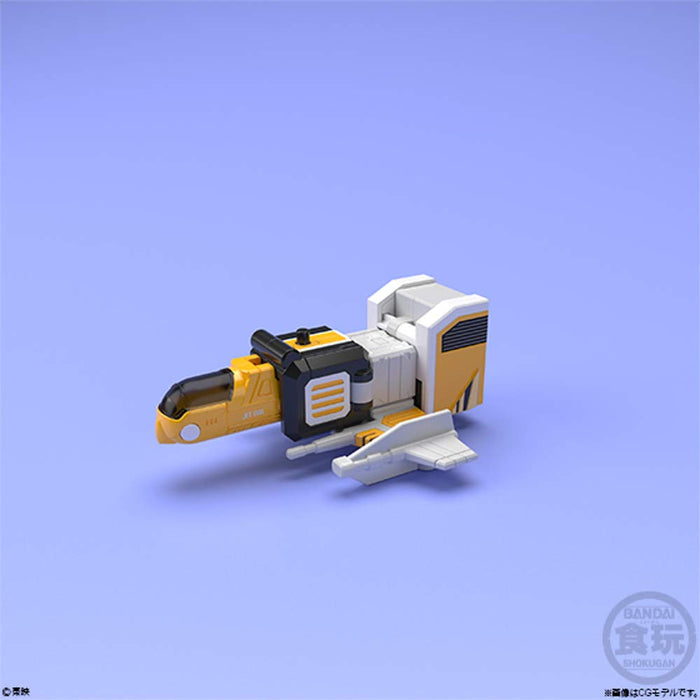 BANDAI CANDY 339830 Super Mini-Pla Tenku Gattai Jet Icarus 1 Box 5 Pcs. Set