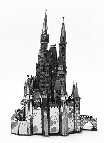 Tenyo Metallic Nano Puzzle Disney Cinderella Castle Model Kit