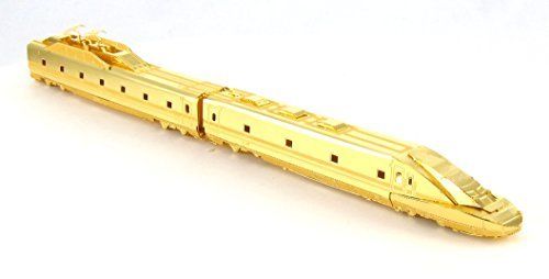 Tenyo Metallic Nano Puzzle Gold Series Class 923 Dr.yellow Model Kit
