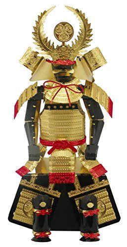 Tenyo Metallic Nano Puzzle Multi Color Yoroi Ieyasu Tokugawa Model Kit - Japan Figure