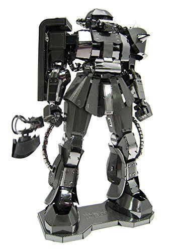 Tenyo Metallic Nano Puzzle Premium Series Gundam Ms-06 Zaku Ii Model Kit - Japan Figure