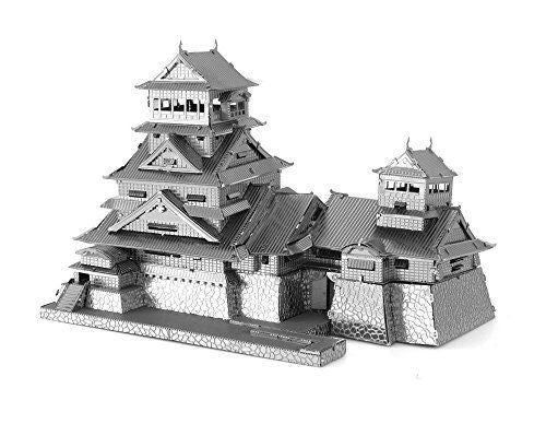 Tenyo Metallic Nano Puzzle Premium Series Kumamoto Castle Model Kit