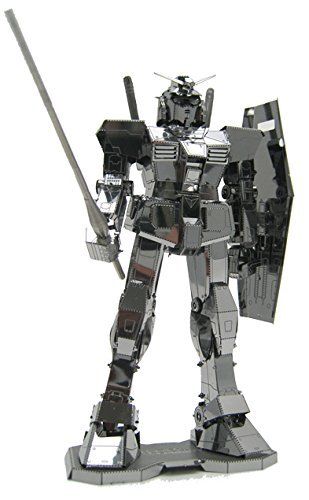 Tenyo Metallic Nano Puzzle Premium Series Rx-78-2 Gundam Model Kit - Japan Figure