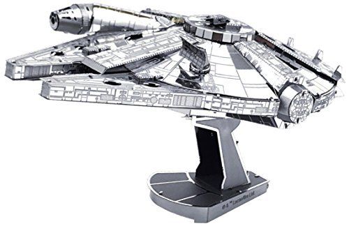 Tenyo Metallic Nano Puzzle Premium Series Star Wars Millennium Falcon Model Kit - Japan Figure