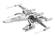 Tenyo Metallic Nano Puzzle Star Wars Poe's X-wing Fighter Model Kit - Japan Figure