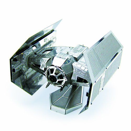 Tenyo Metallic Nano Puzzle Star Wars Tie Advanced X1 Modèle Kit