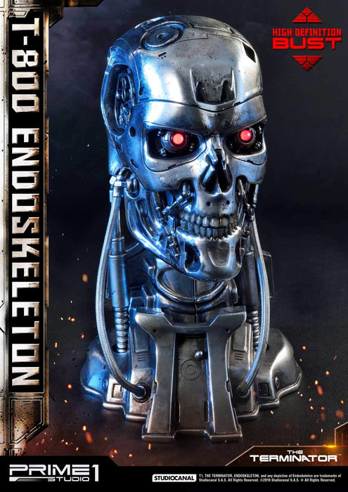 Prime 1 Studio Terminator T-800 End Skeleton 1/2 Bust Hdbt1-01 Japan