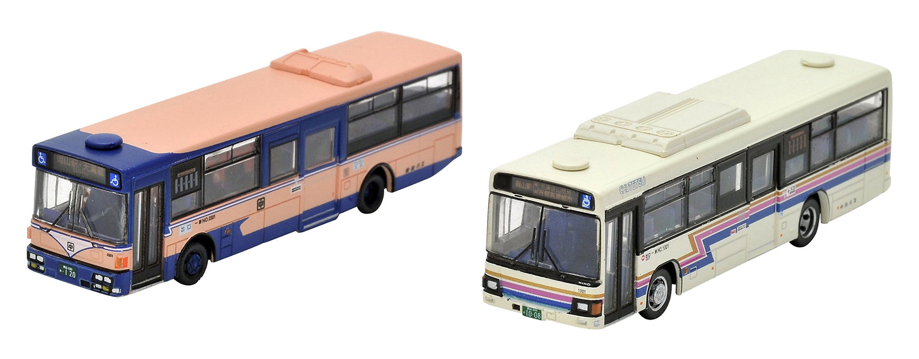 Tomytec Bus-Sammlung – Chutetsu, neue und alte Farbe, 2er-Set, limitierte Auflage, Diorama