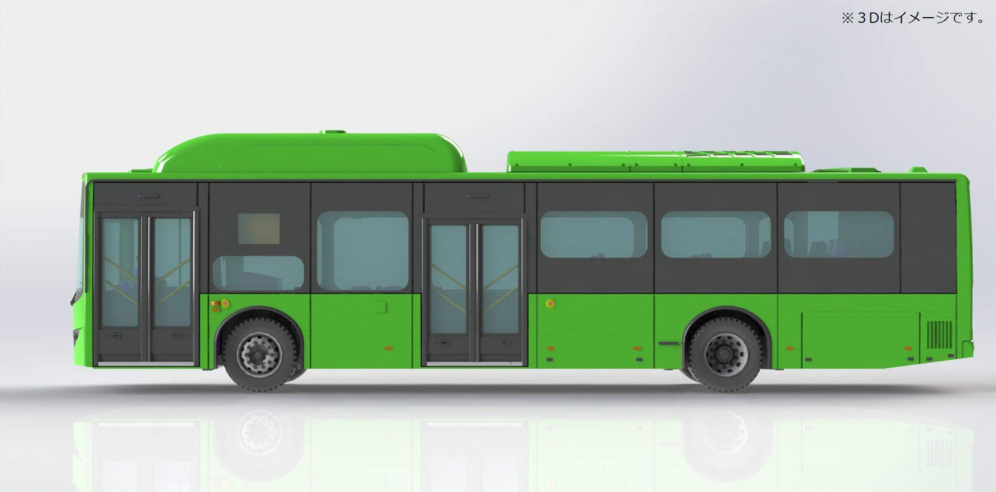 Collection de bus Tomytec - Transport de la préfecture d'Iwate BYD K9 Diorama First Order Édition limitée 313960