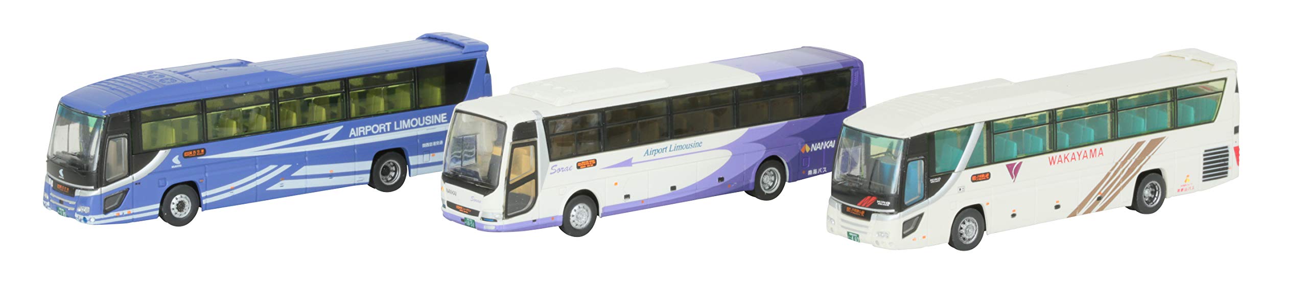 Tomytec Kansai International Airport Bus Set A - Limited Edition Diorama Supplies