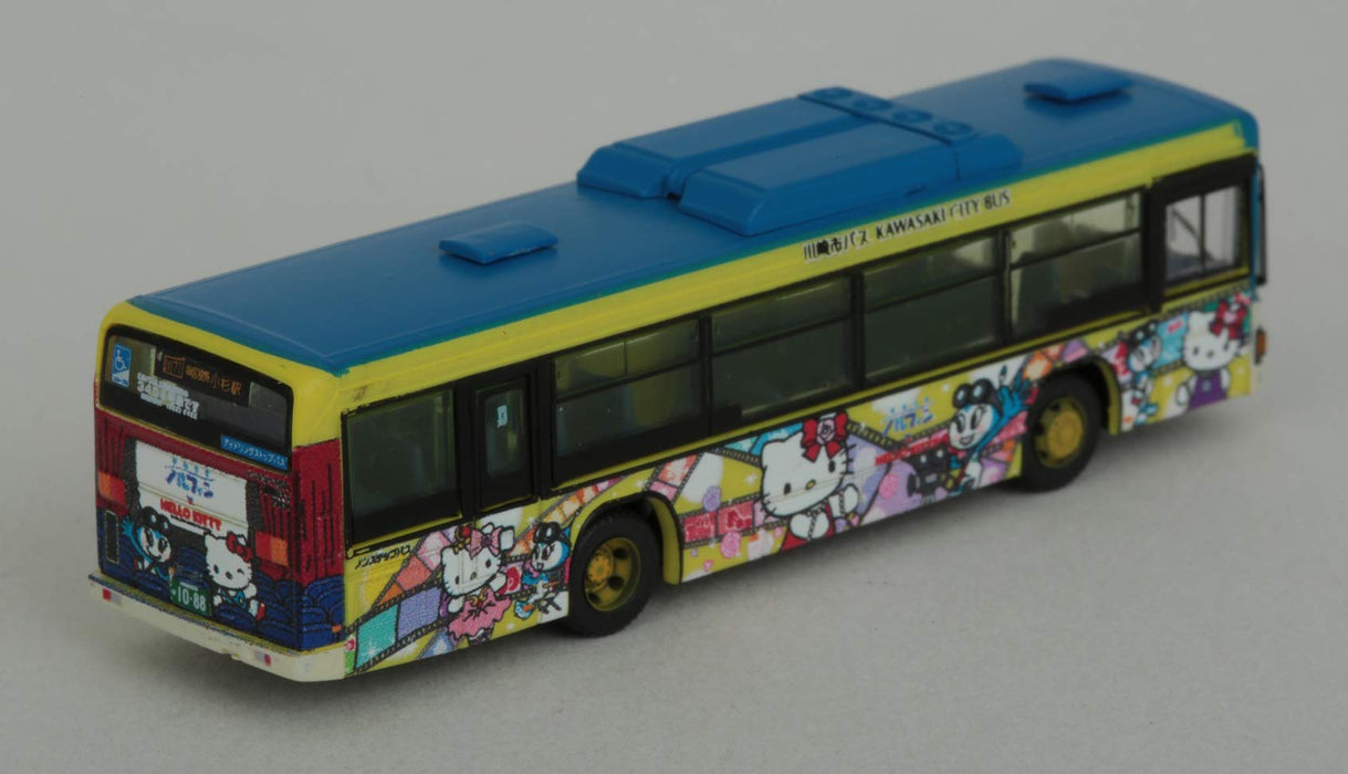TOMYTEC Bus Collection Kawasaki Norufin X Hello Kitty Movie Town N Scale