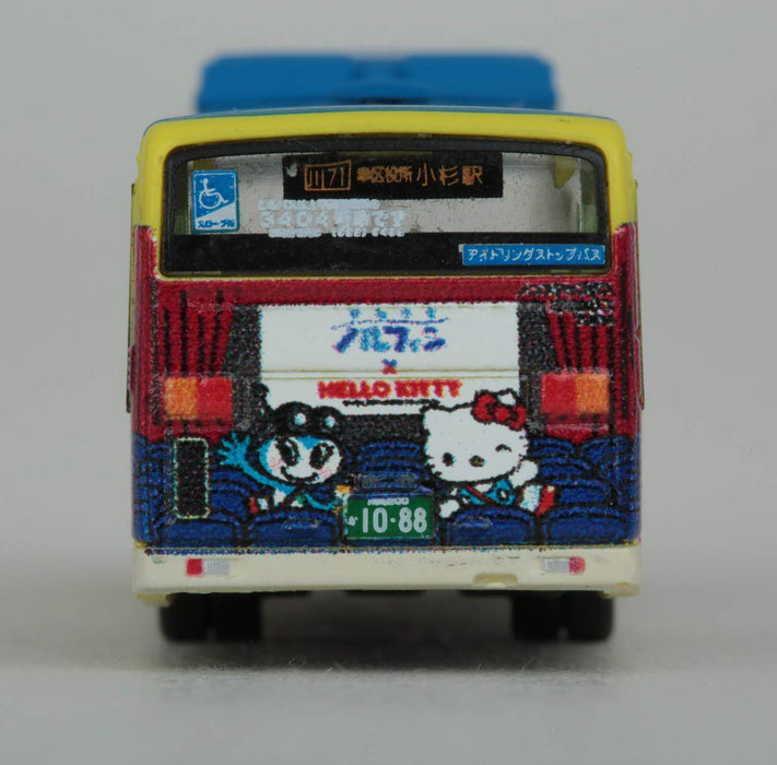 TOMYTEC Bus Collection Kawasaki Norufin X Hello Kitty Movie Town N Scale