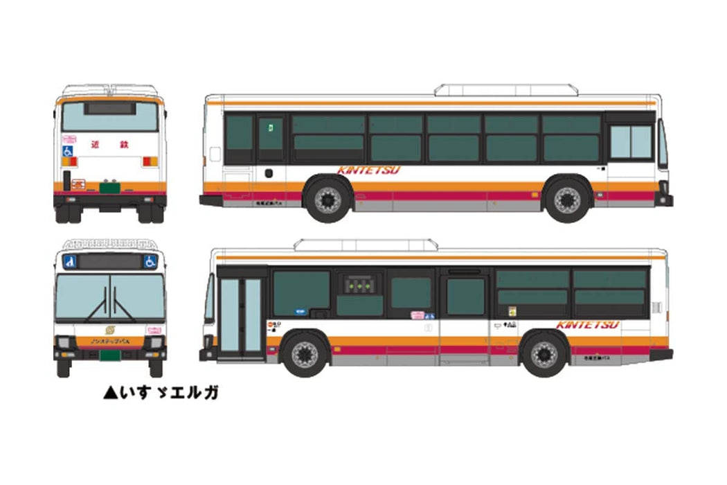 The Bus Collection Bus Collection Meihan Kintetsu Bus 2 Set Diorama Supplies 321651