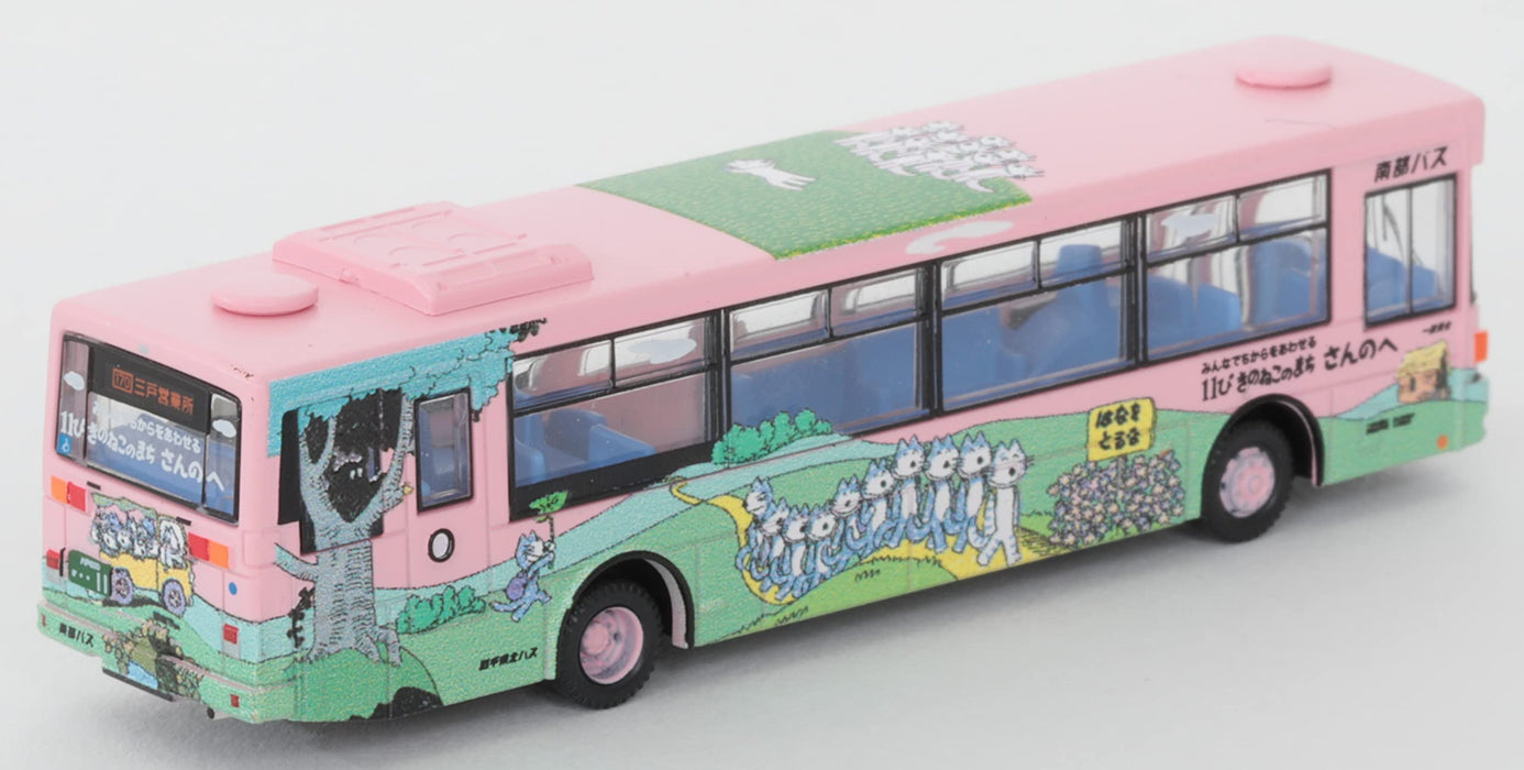 Tomytec Nanbu Bus 11 Pikinoneko Wrap, neues 1. Auto – limitierte Diorama-Kollektion 317203