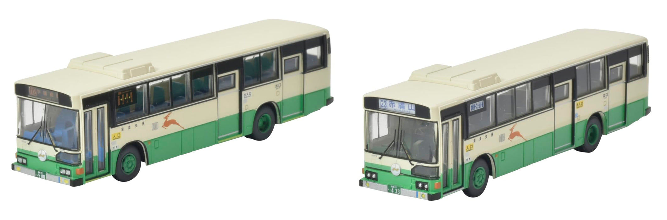 Tomytec Nara Kotsu 80th Anniversary Set Bus Collection Diorama Pack of 2