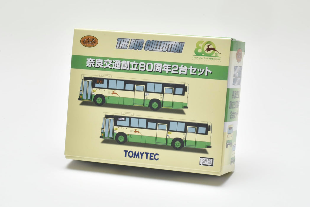 Tomytec Nara Kotsu 80th Anniversary Set Bus Collection Diorama Pack of 2
