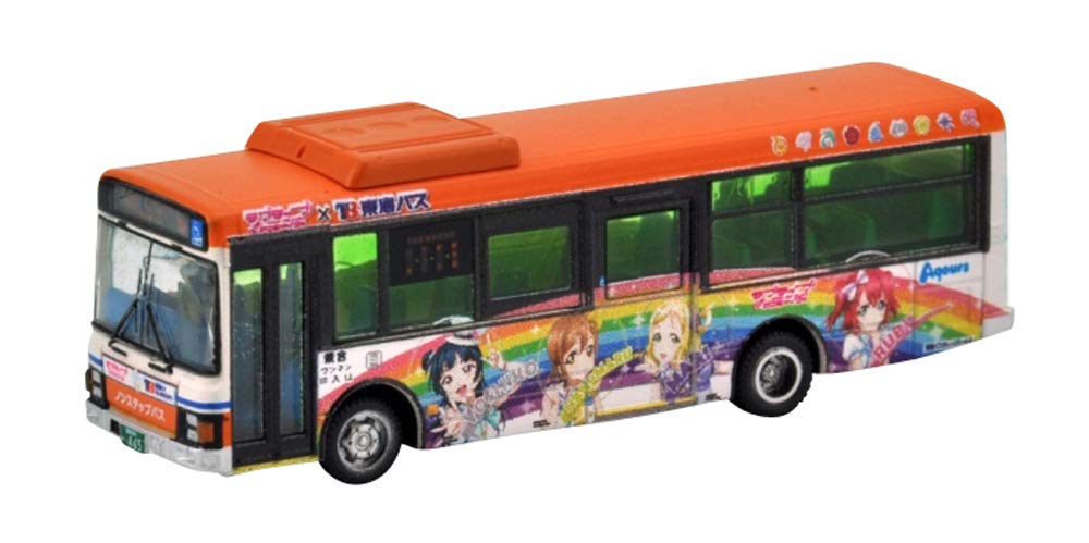 Collection de bus Tomytec : Tokai Orange Shuttle Love Live Sunshine Emballage Bus Car 2 Fournitures de diorama