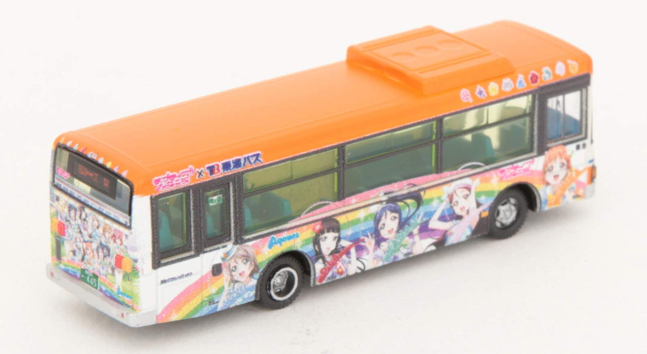 Collection de bus Tomytec : Tokai Orange Shuttle Love Live Sunshine Emballage Bus Car 2 Fournitures de diorama
