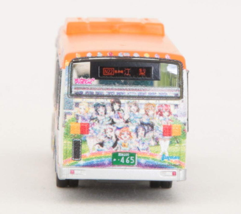Tomytec Bus Collection: Tokai Orange Shuttle Love Live Sunshine Wrapping Bus Car 2 Diorama Supplies
