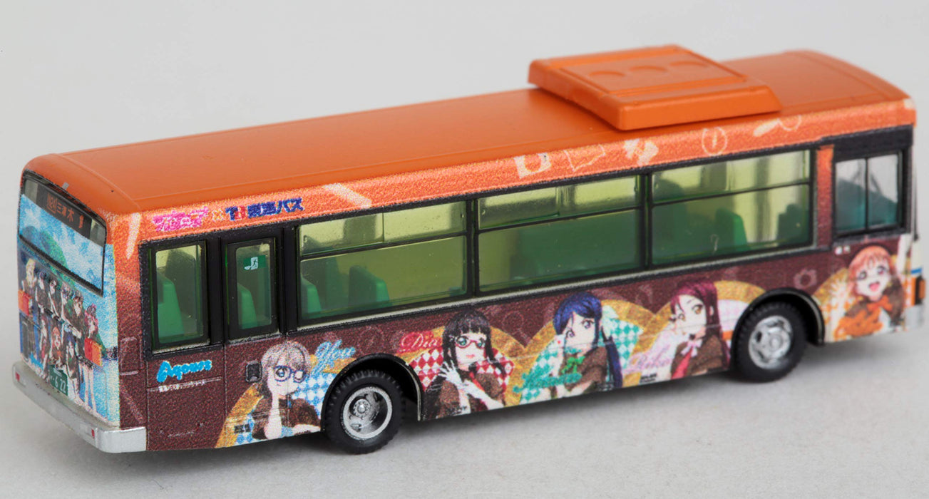 Tomytec Love Live Sunshine Orange Shuttle Bus - Limited Edition Diorama Car 3