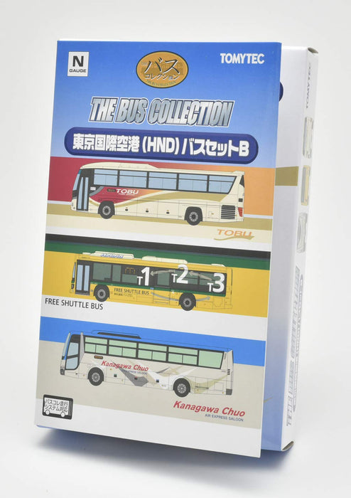 Tomytec Tokyo International Airport Bus Set B - Limited First Order Diorama 313168