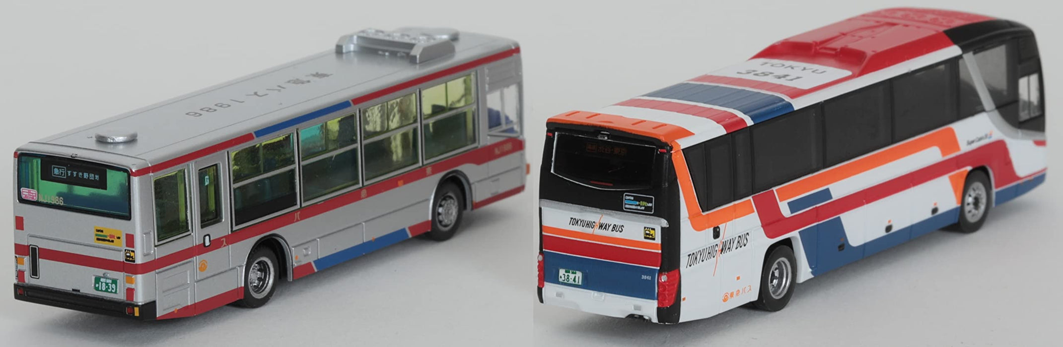 Tomytec Japan Bus Collection Tokyu Bus 30Th Anniversary Diorama Set Of 2 (317371)