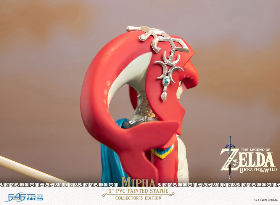 4 PREMIERS CHIFFRES Mipha Statue Figure Collector'S Edition The Legend Of Zelda: Breath Of The Wild