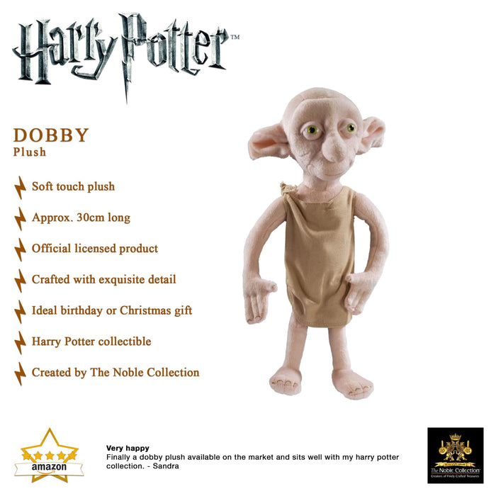 La Noble Collection Harry Potter : Peluche Dobby Achetez une peluche Harry Potter du Japon