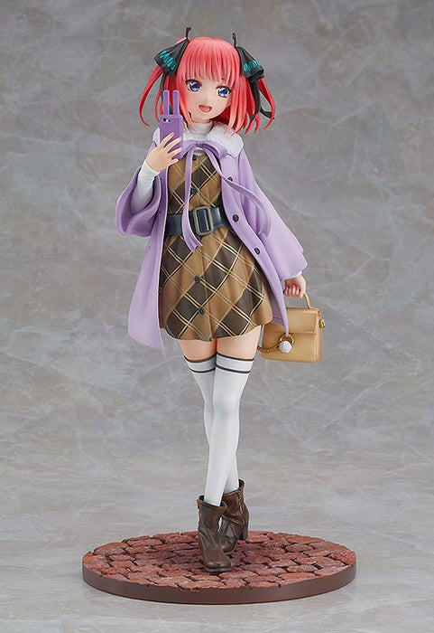 Die Quintessenz der Quintuplets Nino Nakano Date Style Ver. Vollständig bemalte Plastikfigur im Maßstab 1:6