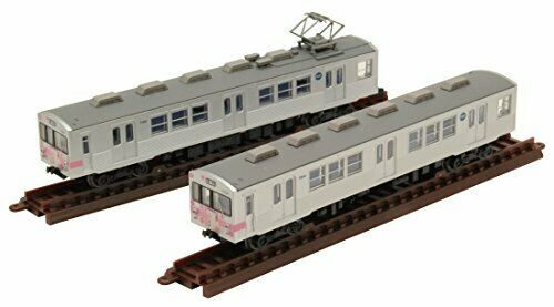 The Railway Collection Fukushima Transportation Series 7000 'hanamomo' 2-car Set - Japan Figure