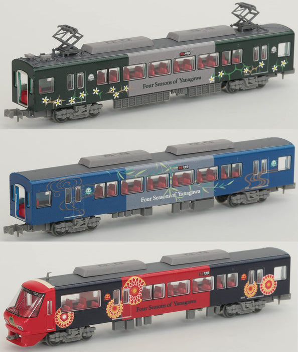 Tomytec Japan Railway Collection Typ 8000 Yanagawa Sightseeing-Zug Suito, 6-Wagen-Set 319108