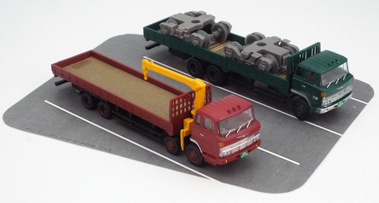 Tomytec Large Flatbed Truck Set A - Tracolle Collection Diorama Supplies Limited Edition