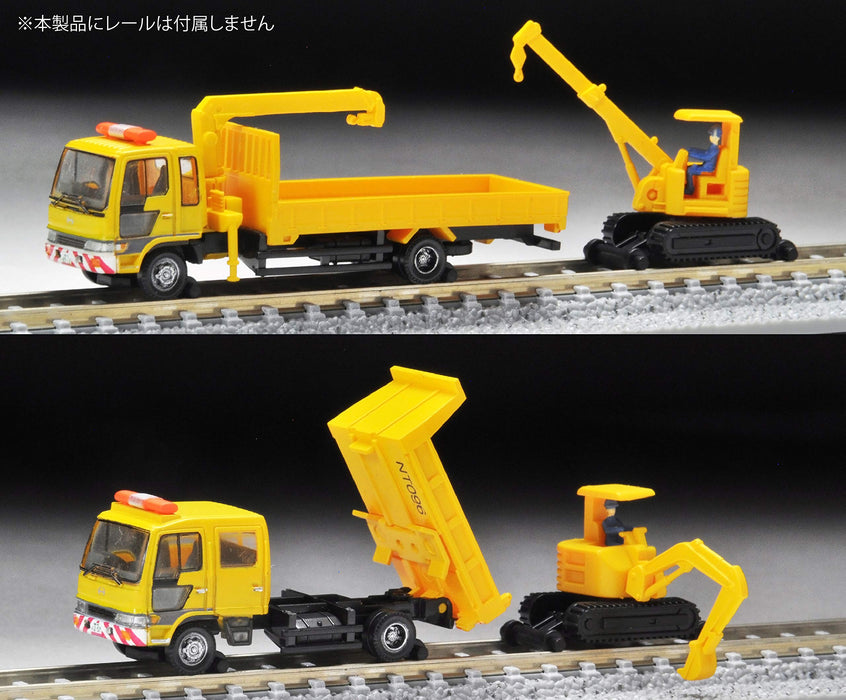 Tomytec Truck Collection Set B Railroad Maintenance Vehicle Diorama Limited Production 314899