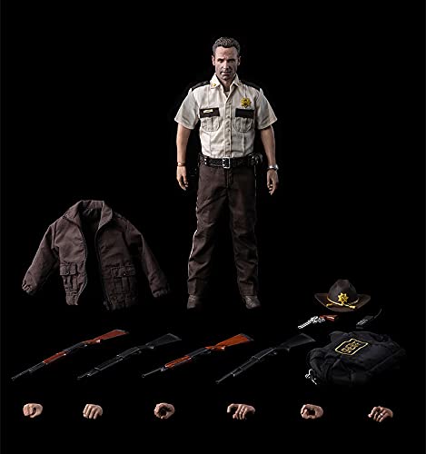 The Walking Dead 1/6 Rick Grimes [Season 1] [1/6 Rick Grimes [Season 1]] 1/6 Scale Abs Pvc Pom Painted Movable Figure