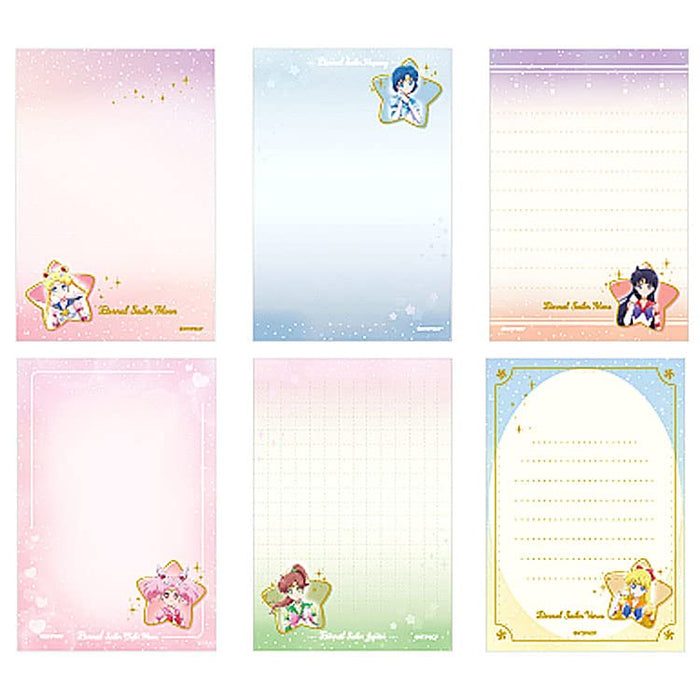 Ensky Japon Pretty Guardian Sailor Moon Cosmos Version théâtrale Pattern Memo (1) Sailor Soldiers