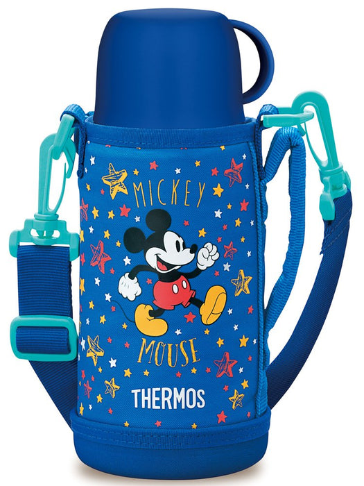 Thermos Japan Vacuum Insulation 2Way Disney Mickey Bottle 630Ml/600Ml Fho-600Wfds Bls