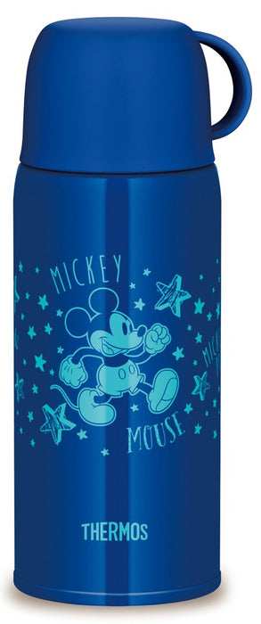 Thermos Japan Vacuum Insulation 2Way Disney Mickey Bottle 630Ml/600Ml Fho-600Wfds Bls