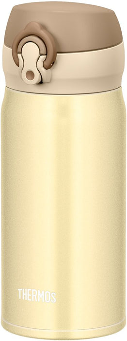 Thermos JNL-353 CRG Vakuumisolierter mobiler Becher Creamy Gold 350 ml Japanische Isolierflaschen