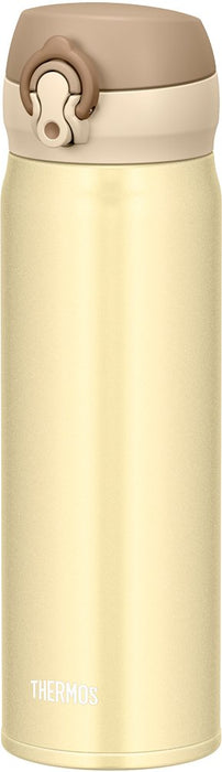 Thermos JNL-503 CRG Vakuumisolierter mobiler Becher Creamy Gold 500 ml Japanische Isolierbecher