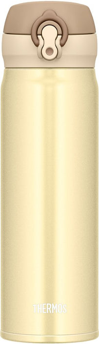 Thermos JNL-503 CRG Vakuumisolierter mobiler Becher Creamy Gold 500 ml Japanische Isolierbecher