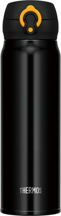 Thermos jnl-603 bky vakuumisolierter mobiler Becher schwarz gelb 600 ml japanische Vakuumflaschen