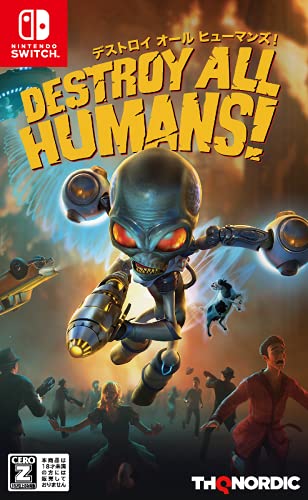 Thq Nordic Destroy All Humans! For Nintendo Switch - New Japan Figure 4571574970021