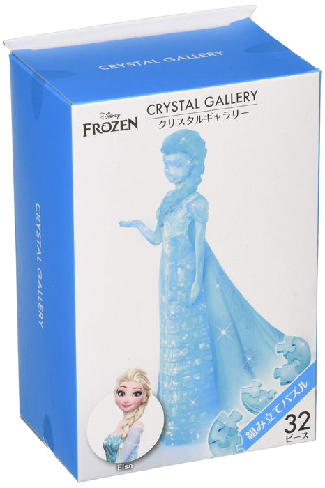 Hanayama 3D Jigsaw Puzzle 32 Pieces Crystal Gallery Anna And The Snow Queen Elsa 3D Puzzles