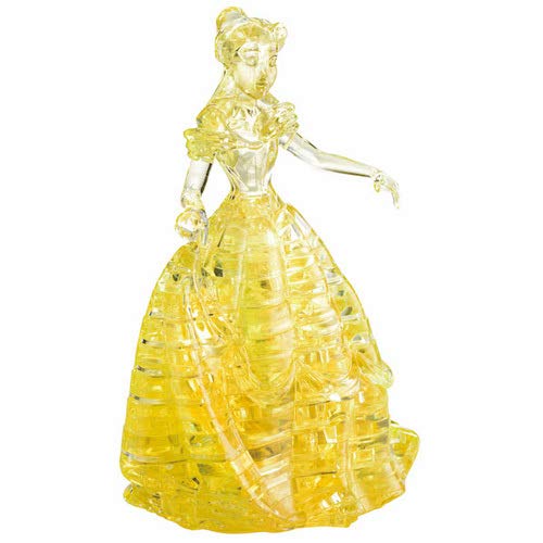 Hanayama Crystal Gallery 3D Puzzle Disney Beauty And The Beast Belle 41 Pieces Japanese 3D Puzzle Figure