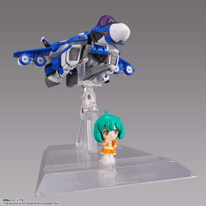 Bandai Spirits Tiny Session: Macross Frontier Ranka Lee & Vf-25G Messiah Valkyrie Japanese Figure