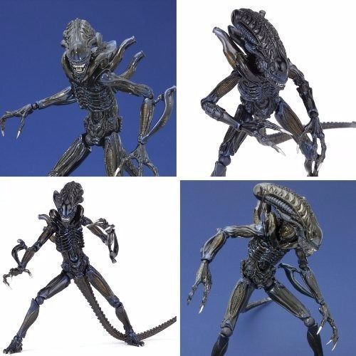 Tokusatsu Revoltech No.016 Alien 2 figurine de guerrier extraterrestre Kaiyodo