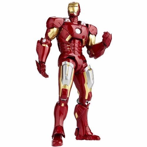 Tokusatsu Revoltech No.042 The Avengers Iron Man Mark Vii Figure Kaiyodo - Japan Figure